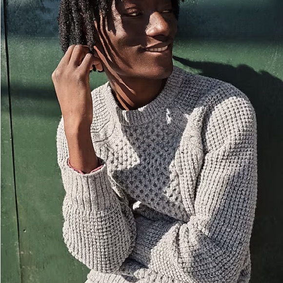 NWT Madewell Cableknit Fisherman Sweater - Picture 3 of 6